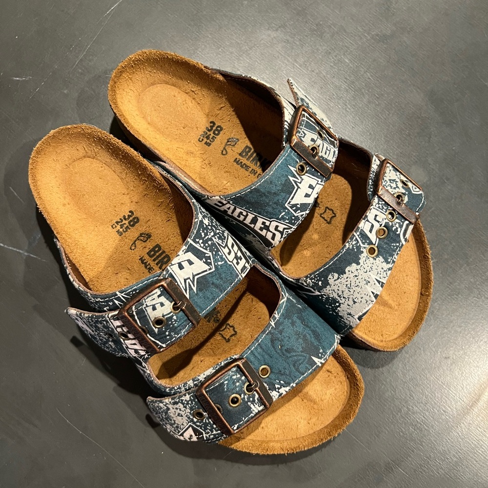 Custom Eagles Birkenstock